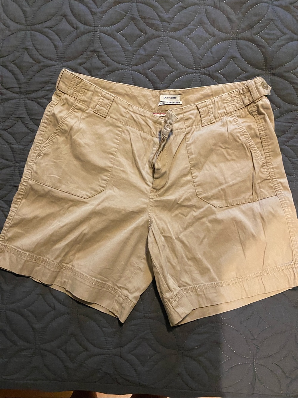 Dockers Women's Khaki Bermuda Shorts - Light Tan